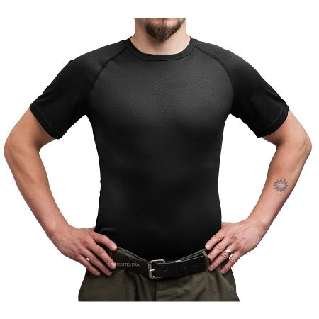 Tricou de vară COOL MAX Army - Negru
