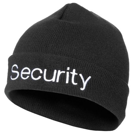 Ακρυλικό καπέλο &quot;Security&quot; - μαύρο