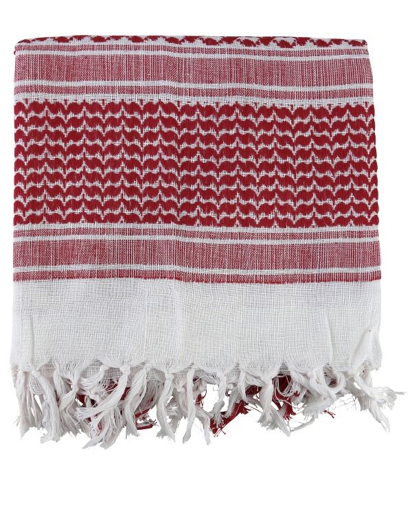 Schal - Schal - Weiß und Rot