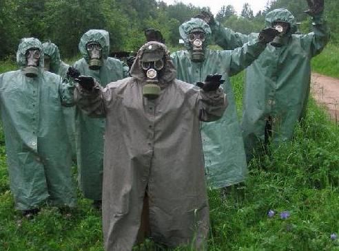Армейско наметало за химическа защита