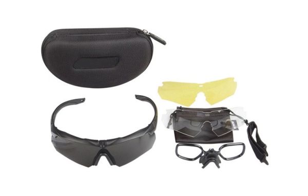 Тактически, спортни очила TR-90 - Черен #9