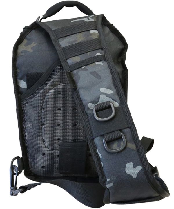 Mini Molle Tactical σακίδιο για πάνω από τον ώμο - Μαύρη Παραλλαγή