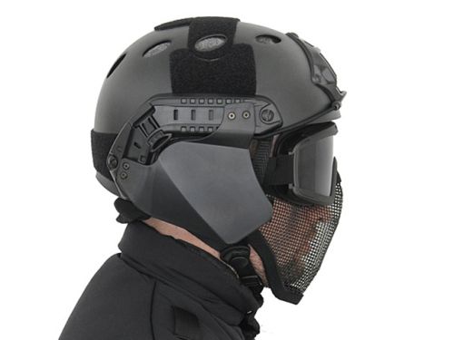 Защитна маска за лице, метална мрежа