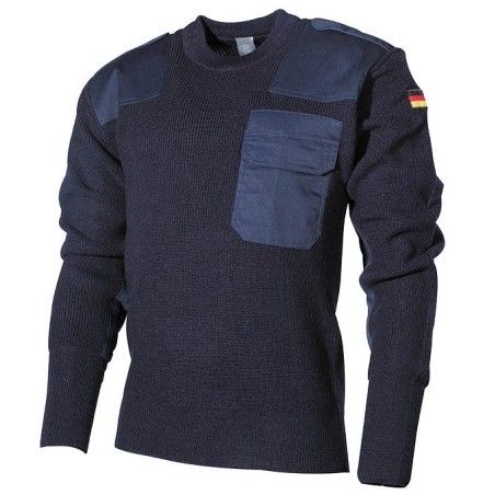 BW пуловер полиция, тъмно син 