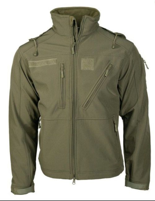 SCU 14 Tactical Softshell Jacket - Mil-Tec - Πράσινο της ελιάς
