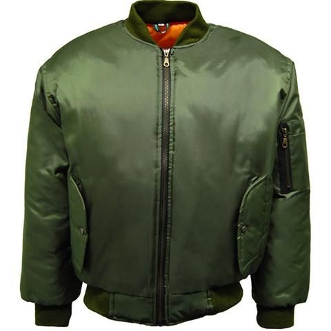 Jachetă Pilot "Bomber" -Verde 
