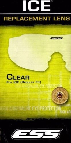 Ersatzplatten für taktische Schutzbrille ESS ICE 740-0011 - Transparent