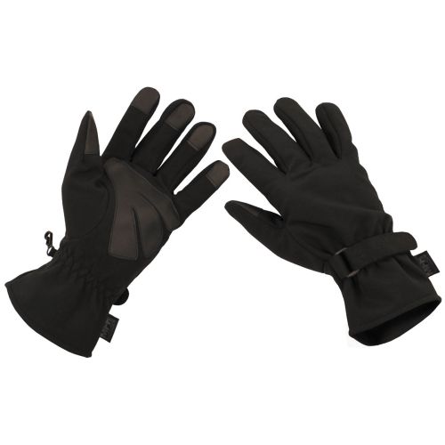 Handschuhe, Softshell, schwarz