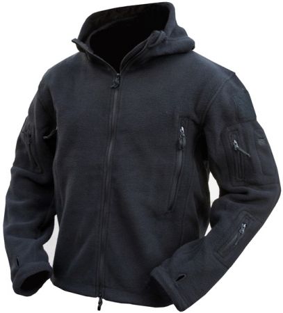 Τακτικό hoodie τζάκετ Recon- Μαύρο