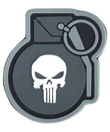 PVC Тактически патч - Punisher Grenade