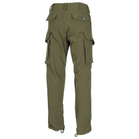 Софтшел зимен панталон Allround - Маслинено зелен