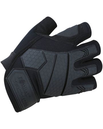 Τακτικά γάντια χωρίς δάχτυλα - Alpha, Μαύρο