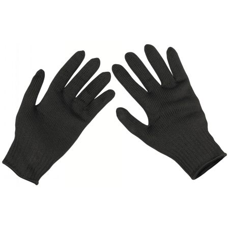 Gloves, "Security", black, protection against cuts