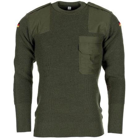 BW pullover, OD green