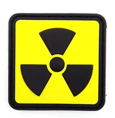 PVC Патч Radioactive 4 x 4 cm