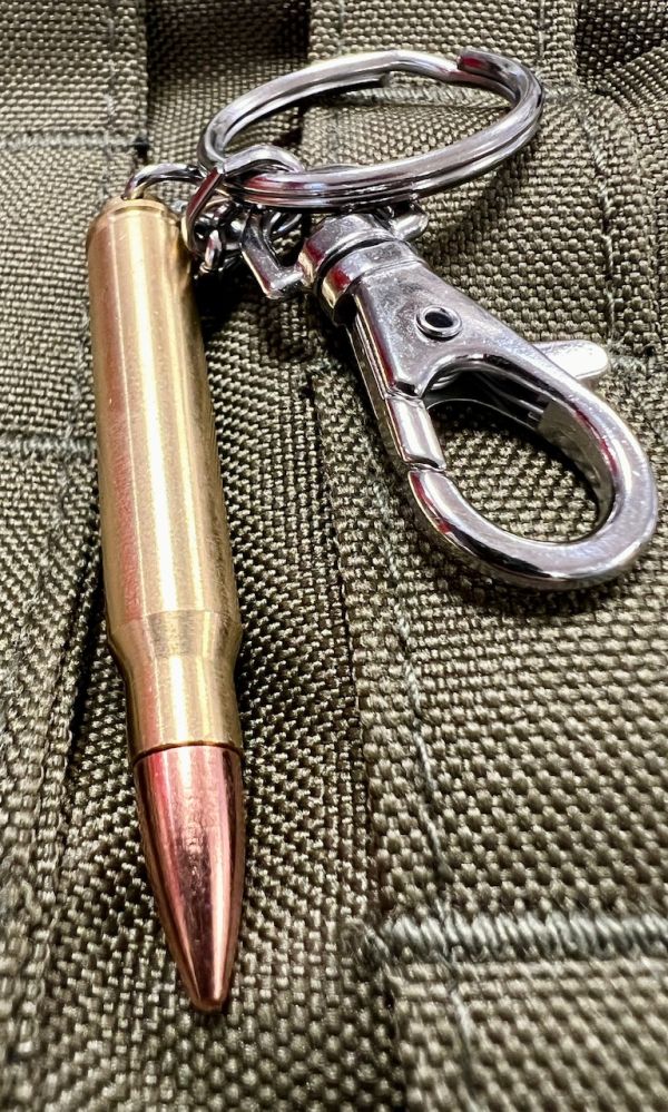 Breloc - Cartuș cu suport pentru cheie .223 Remington