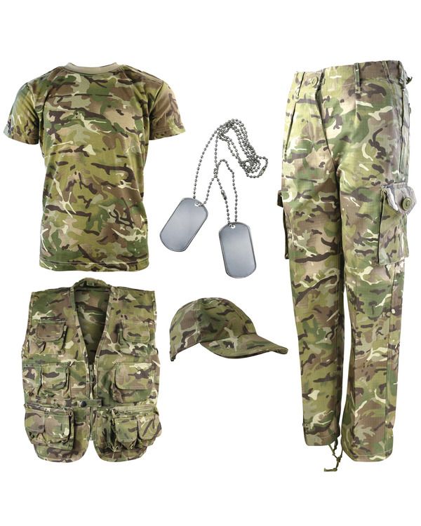 Kids Camouflage Explorer Army Kit - BTP