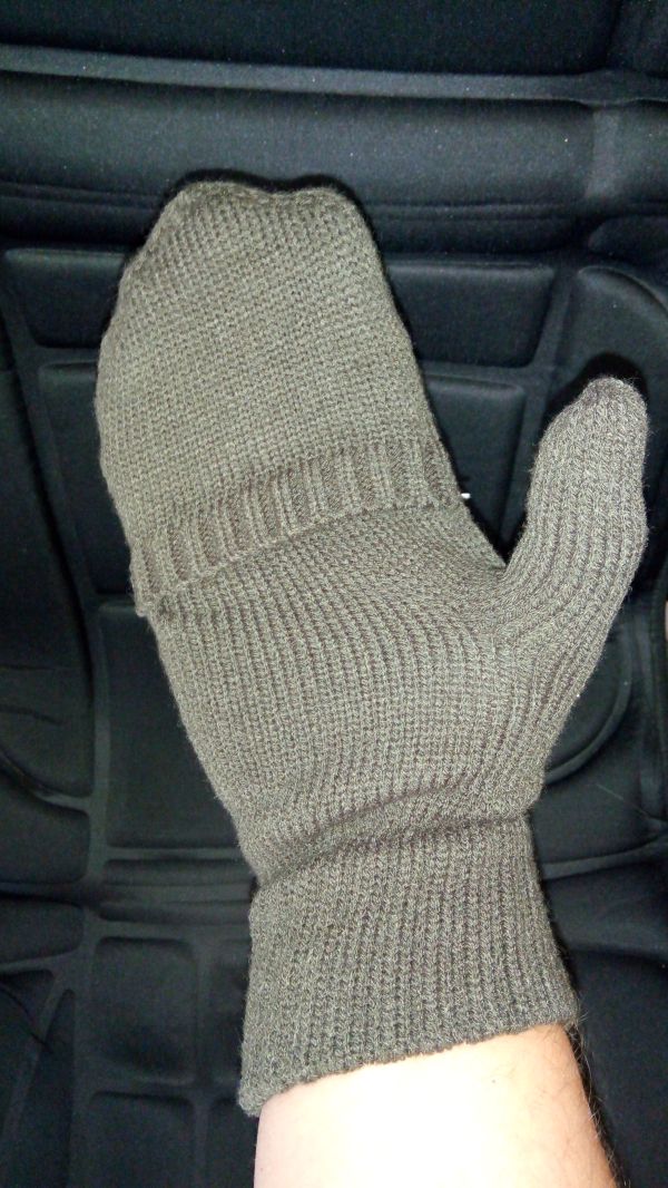 Shooters Mitts - Olive Green