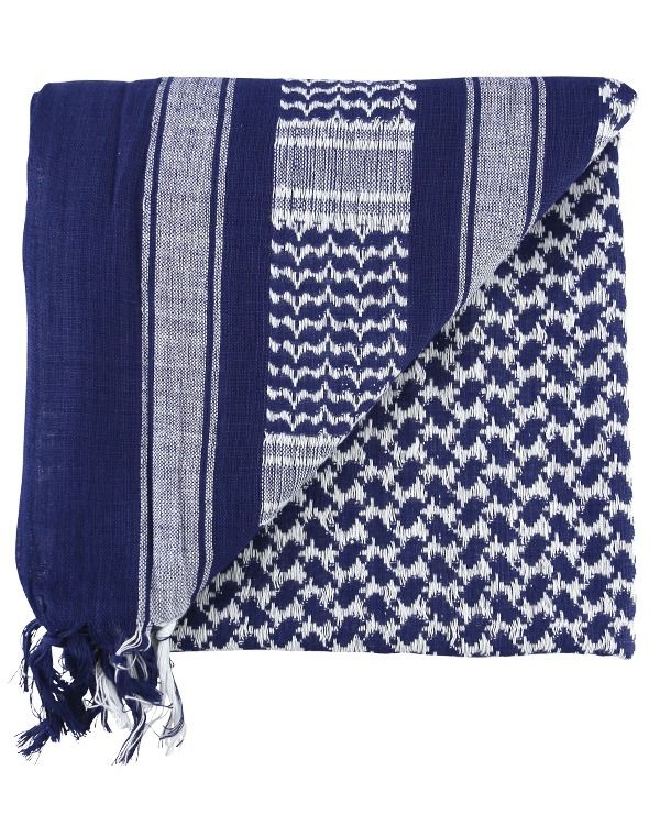 Schal - Schal - Weiß und Blau