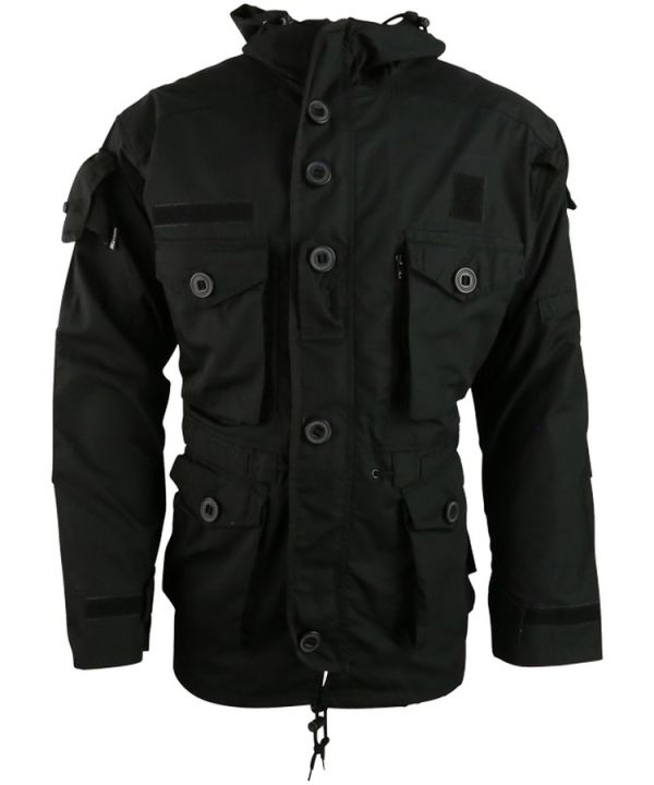 SAS Style Assault Jacket - Black