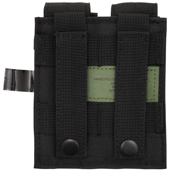Ammo Pouch, double, small, &quot;MOLLE&quot;, black