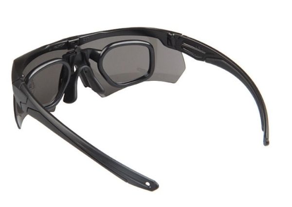 TR-90 Tactical Sports Goggles - Black #9