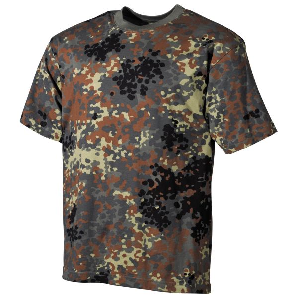 US T-Shirt, short-sleeved, BW camo
