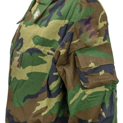 Italian army camo jacket, shirt - Woodland