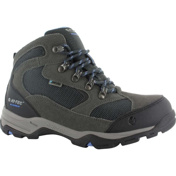 HI-TEC Storm WP Hiking Boots - Gray / Blue