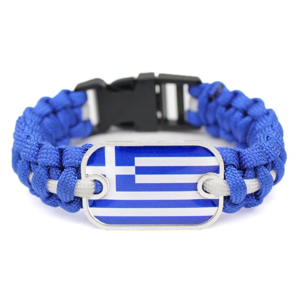 Paracord bracelet -Greece