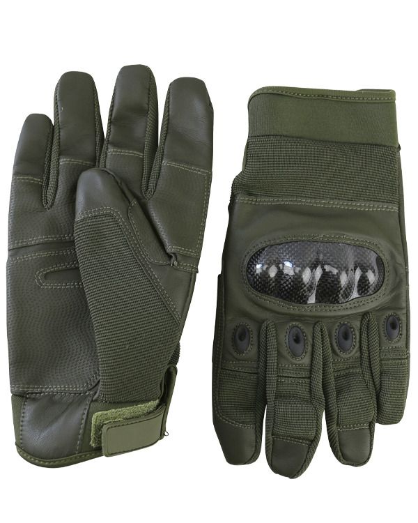Тактически ръкавици Predator - Зелен маслина