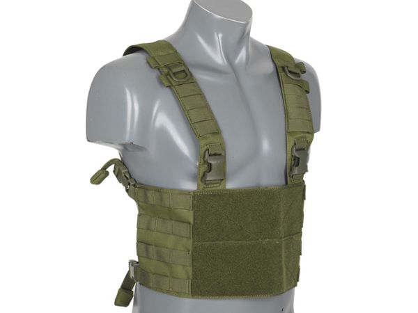 BUCKLE UP MODULAR CHEST RIG - Green