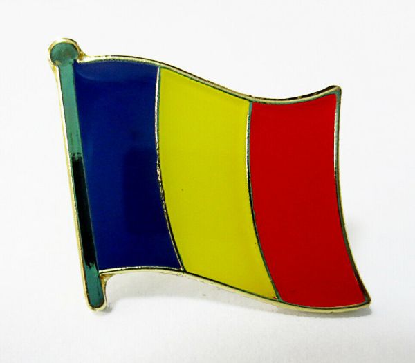 Badge - Romanian  flag
