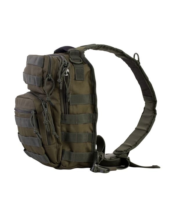 Mini Molle Tactical Rucksack für die Schulter - Olivgrün