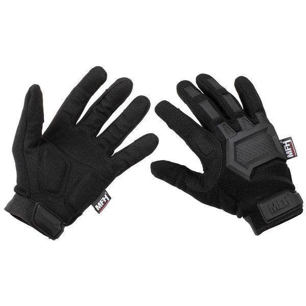 Τακτικά γάντια "Action", μαύρα