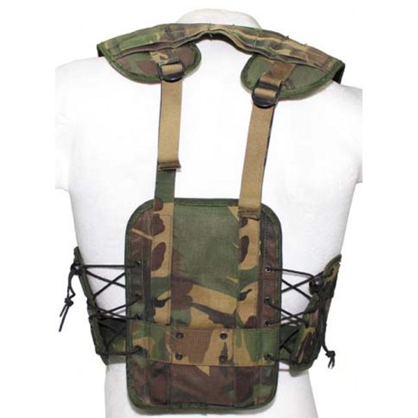 Army load bearing vest, NL camo, "Tactical load bearing"
