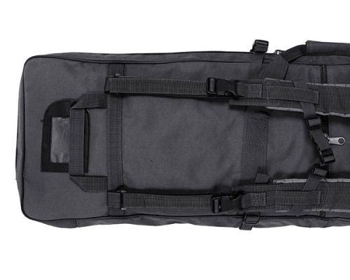 Double gun case - color black