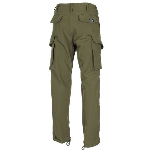 Soft Shell Pants, "Allround", OD green