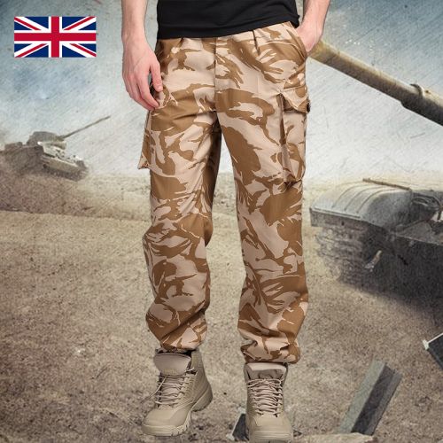Military trousers, Desert, Army, England - Used