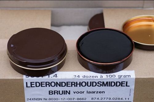 Dutch Army brown polish