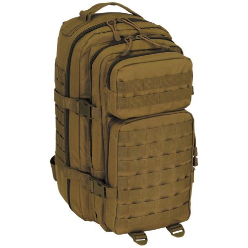 US Backpack, Assault I, &quot;Basic&quot;, Coyote tan