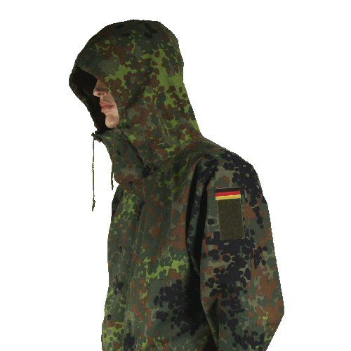 Army waterproof Gore-tex set, upper and lower part - Flecktarn