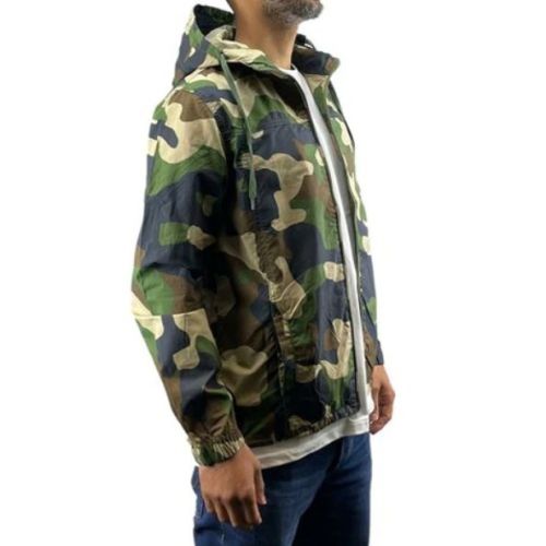 Men's lightweight raincoat, jacket - Camouflage