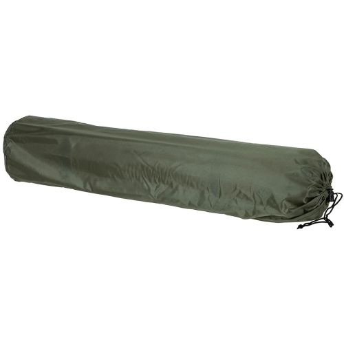 Thermal sleeping pad, self-inflating