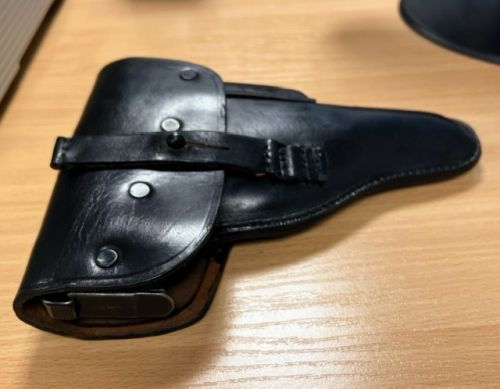 Leather holster for Walter P38 - Germany