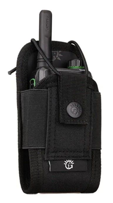 Tactical pouch for radio station 